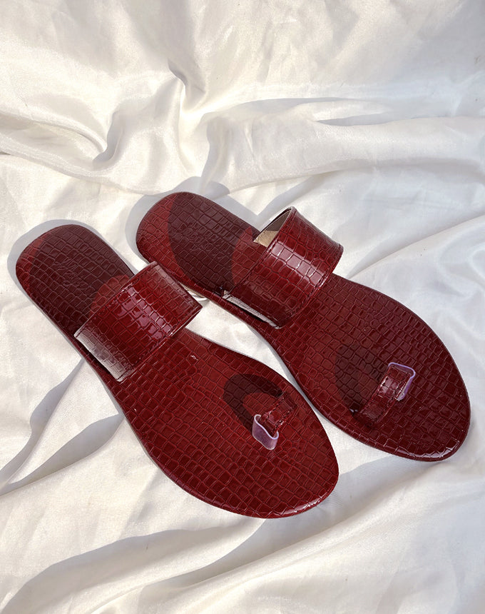 ZOHRA (MAROON)