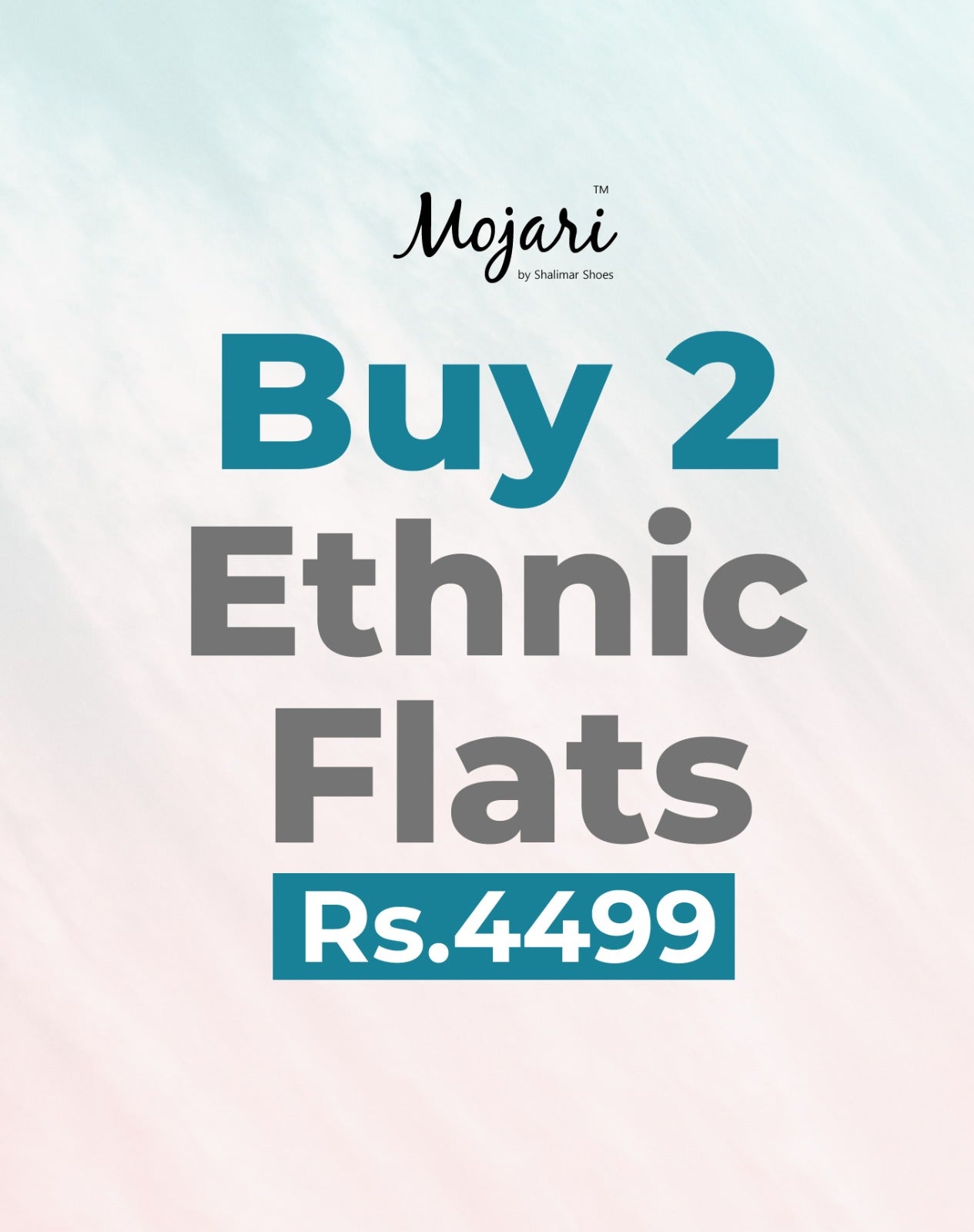 Buy 2 Ethnic Flats for Rs.4499